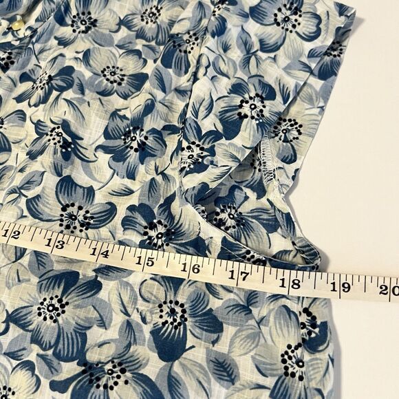 The Great. SET Sz 0 / XS Light Sky Pressed Floral The Knoll Skirt & Wren Top - Picture 13 of 16